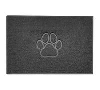 (120 x 80 cm, Rubber (Indoor)) PAW Spaghetti Coil Welcome Door Mat in Dark Grey