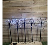 120 x Multi Action Battery Operated Sparkler Christmas Tree Lights