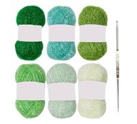 120 Yards Crochet Yarn Skein for Crocheting Dishcloths Crocheting Polyester Yarn Knitting 1.76oz 120 Yards Kitchen Towel
