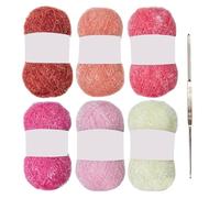120 Yards Crochet Yarn Skein for Crocheting Dishcloths Crocheting Polyester Yarn Knitting 1.76oz 120 Yards Kitchen Towel