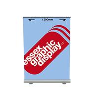 1200 1.2m Extra Wide Roller Banner Stand Exhibition Stand with Printed Graphic