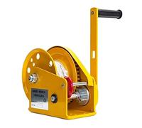 1200/1800/2600LB Two-way Self-locking Small Hand Windlass with Automatic Brake Manual Winch Tractor Winch Portable Whinches JIYAMI'EN EL (color : 1800LB, size : 20M Cable)