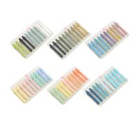 1200/2400Pcs Colored Label Writable Self Adhesive Page Marker Bookmarks File for School Office Meeting Notes