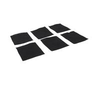 1200 Black Makeup Cotton Pads Gentle Skin-Friendly Disposable Facial Pads Pure Cotton with Excellent Water Absorption for Daily Skincare and Makeup Removal