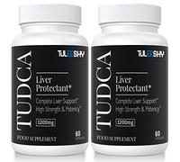 1200 mg TUDCA Supplement | 120 Capsules | Tauroursodeoxycholic Acid - TUDCA Bile Salts for Liver and Digestion, Non-Animal Formula
