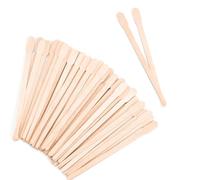 1200 Pcs Eyebrow Wax Sticks, Small Wooden Waxing Sticks, Wax Spatulas Craft Applicator Sticks for Body Hair Removal, Eyebrow Lip Nose Brow Facial Smooth, Skin-Spa Home Usage