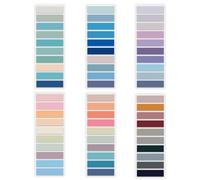 1200 PCS Sticky Notes Tabs, Removable Book Tabs, Sticky Tabs, Sticky Book Tabs, Index Tabs Sticky, Page Stickers Tabs, Page Markers for Binders, Books, Paper, Reading Notes, Office Supplies