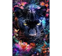1200 Piece Jigsaw Puzzles for Adults Animal Leopard Flower, Educational Games, Challenging & Brainteasing for Men Women Elders Seniors, Puzzle 1200 Pieces