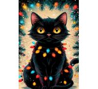 1200 Piece Jigsaw Puzzles for Adults, Cute Cat 29.5x19.7 inch, Challenging Brain Teaser Puzzle, Premium Cardboard Hobby Gift for Adults & Seniors