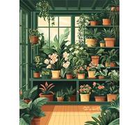 1200 Piece Jigsaw Puzzles for Adults, Impossible Hard Difficult Challenging jigsaw puzzle 1200 pieces adult Puzzles Classic Educational Games 75x50cm,Urban Plant House