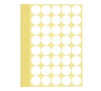 1200 Pieces Coloured Dot Stickers White, 25 mm Sticky Round Color Coding Labels, 1" inch Self Adhesive Circle Price Stickers Dot Labels for Office, School, Calendar, Organizing