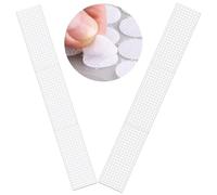 1200 Pieces Hook and Loop,Hook and Loop Dots,600 Pairs Self Adhesive Dots,for Room Decoration,Home,Office(White,10mm)