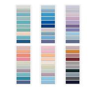 1200 Pieces Sticky Tabs, Colorful & Writable Book Tabs, Self-Adhesive Index Tab for Marking and Highlighting Pages, Morandi Tab for Books, Notes, Files & Office Supplies