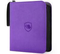 1200 Pockets Trading Card Binder, PU Cover Zipper Card Collection Album, Sturdy Card Folder Holder for MTG, TCG, Game Cards, Sports Cards