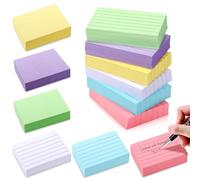 1200 Sheets A8 Index Cards, 2.05 x 2.91 inch Flash Cards, 150 g/m² Thick Paper, 5.2 x 7.4 cm Colourful Flashcards, A8 Revision Card for School, Office and Home (6 Colours, 200 Sheets of Each Colour)