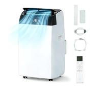 12000 BTU Portable Air Conditioner, 5-in-1 Air Con with Heating & Cooling - Smart Follow, 550 Sq ft Coverage, Sleep Mode at 48dB, 30L/Day Dehumidifier,24H Timer, Includes Window Seal Kit