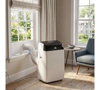 12000 BTU Portable Air Conditioner Low Energy Mobile AC Unit, 4-in-1 Portable Air Conditioning with Cooling Dehumidifying Fan Mode and Follow-Me Function,for Bedroom Living Room Home Office