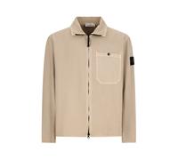 1200014 Overshirt, male, Stone Island, Light Jackets, Beige, M, Jackets M