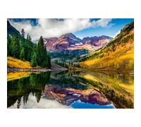 12000255 - Aspen, Colorado - 1000 pieces jigsaw puzzle - Puzzle for adults and kids age 14 years up, nature puzzle, landscape jigsaw