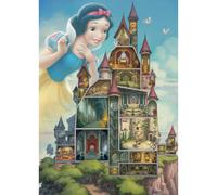 12000257 - Disney Castles: Snow White - 1000 pieces jigsaw puzzle - Puzzle for adults and kids age 14 years up, disney jigsaw, disney gifts