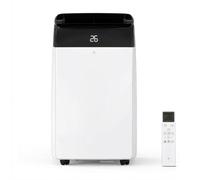 12000BTU Air Conditioning Unit, 4-in-1 Portable Air Conditioner, Cooling&Heating&Dehumidifier 45L/Day&Fan with 3 Speeds, 24 Hour Timer&Window Venting Kit. Digital Display, Remote Control