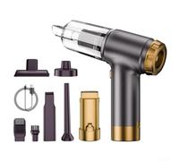 12000PA Cordless Handheld Vacuum Cleaner Wireless Portable For Car And Home Use Multi Function Cleaning With USB Charging(Gold)