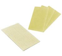12000pcs Mirror Mosaic Tiles Square Glitter Glass Mosaics Self-Adhesive Backing Christmas DIY Art & Crafts Decoration, 5x5mm x 20sheets (Yellow)