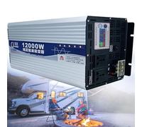 12000W Pure Sine Wave Power Inverter, 48V to 220V Converter for RV, Truck, Yacht - High Efficiency DC 12V/24V/48V/60V/72V Solar Inverter Transformer