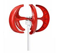 12000W Vertical Wind Turbine Generator Kit - 5-Blade Design, Low Wind Speed Start, 48V Power Generator with Controller for Home, Camping, Off-Grid Renewable Energy Solution