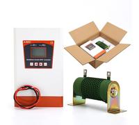 12000W Wind Solar Hybrid Charge Controller, Dual MPPT Boost, LCD Display, Off Grid for 8000W Wind Turbines & 4000W Solar PV Systems, 12V/24V Auto with Dump Load