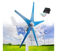 12000W Wind Turbine Generator Kit for Home, 12V/24V/48V Wind Power System, Low Start-Up Speed Free-Energy Industrial Windmill Generator