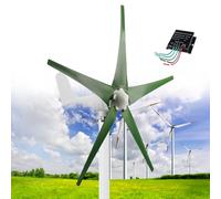 12000W Wind Turbine Generator Kit for Home, 12V/24V/48V Wind Power System, Low Start-Up Speed Free-Energy Industrial Windmill Generator