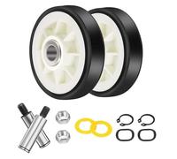 12001541 303373K 2pcs Dryer Drum Support Roller Kit ，Compatible for Maytag ，Compatible for Crosley ，303373 12001541VP