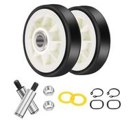 12001541 303373K 2pcs Dryer Drum Support Roller Kit Replacement Part,Compatible for Maytag,Compatible for Crosley, Dryers 303373 12001541VP