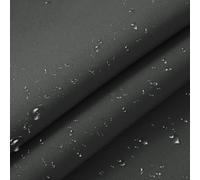 1200D Thicken Waterproof Canvas Fabric by The Yard 58" W Water-Resistant Polyester Fabric Heavy Duty Outdoor Upholstery Material for Chair Patio Cushion Furniture Cover Sewing DIY, 1 Yard Grey