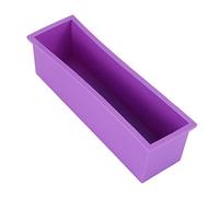 1200g Silicone Loaf Soap Mould Toast Bread Making Rectangle Mold A Purple
