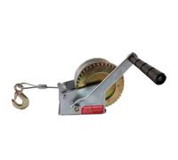 1200Lb Multi Purpose Hand Winch - for Boats, Marine Sails Trailers Vehicles | 65Ft Manual Strong & Durable, with Ratchet Crank Handle Pulling Tool