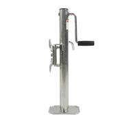 1200lbs Adjustable Trailer Jack With Wheel Side Rotation Handle Swivel Trailer Tongue Jack For ATV UTV Yacht Trailers RVs for Trailers, Boats, Campers(Tall Style)