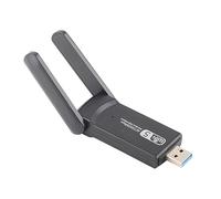 1200Mbps USB 3.0 WiFi Network Card External Dual A Aid Wpa Wpa2 Security Mechanism Support Tkip for Aes Wep Encryption Can Offer Security Guarantee for Wi Fi Comm Ity