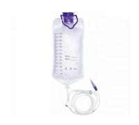 1200ml Plant Drip Irrigation Kit, Adjustable Gravity Bags with Large Bore & Tube, Plastic, Water Pressure-Driven