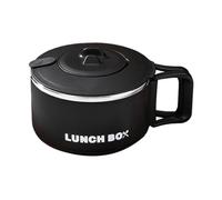 1200ml Portable Ramen Cooker Bowl - Stainless Steel Microwave Soup Mug with Secure Lid, Large Capacity Lunch Box | Japanese Inspired Noodle Container for Instant Meals at Home Dorm, Maintains T