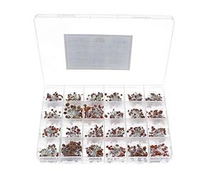 1200pcs 24Value 50V Ceramic Capacitor kit Mixed pack 2pF5pF10pF22pF33pF47pF68pF100pF220pF470pF1nF2.2nF4.7nF10nF22nF47nF68nF100nF BIANMTSW