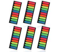 1200Pcs Page Markers Sticky Index Tabs Arrow Flag Book Tabs Writable Translucent Book Markers Self Adhesive Colored Notes Annotation Tab Stickers for Notebook Documents Books Sticks