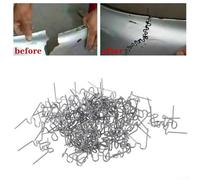 1200PCS Plastic Welding Staples for Hot Stapler - 0.6mm & 0.8mm Stainless Steel Corner/Flat/Wave Studs for Car Bumper, & Auto