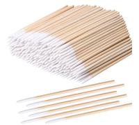 1200PCS Precision Pointed Tips Cotton Swab, 4 inch Microblading Cotton Swabs with Wooden Sticks, Cotton Sticks Applicator for Nail Polish Cleaning, Correcting Makeup Mistakes, Eyebrow, Tattoo,Beauty