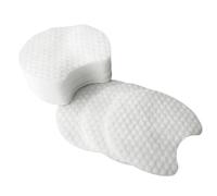 1200pcs Round Cut-Out Cotton Pads | 80G Extra-Thick All-Cotton | Infused | Pearl Texture for Makeup Remover & Skin Care | Ideal for Facial Cleansing & Toner Application
