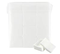 1200Pcs White Non-woven Square Facial Cotton Pads Soft Thin Lint-Free Cotton Wipes Cosmetic Cotton Pads for Makeup Remover Nail Polish