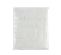 1200Pcs White Non-woven Square Facial Cotton Pads Soft Thin Lint-Free Cotton Wipes Disposable Cosmetic Pad for Makeup Remover Nail Polish