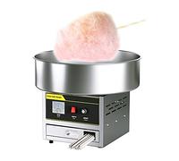 1200W Commercial Cotton Candy Machine, Professional Cotton Candy Maker, Electric Candy Floss Maker for Birthday Party, Silver