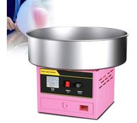 1200W Cotton Candy Machine Commercial, for Home Kids Birthday, Family Party | Electric Candy Floss Maker, Easy Use with 45cm Stainless Steel Bowl and Sugar Scoop